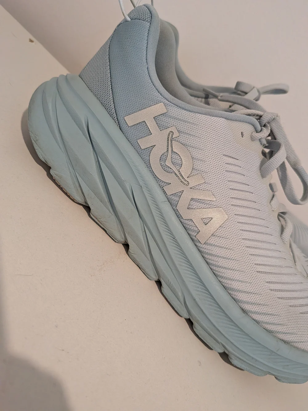 HOKA One One Rincon 3 Running Shoes Women's 8.5B Blue Woman's Hoka Sneakers